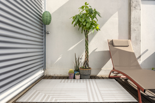 Dywan Sznurkowy Haga 04769A vizon/cream Krem Beż Szary Paski Outdoor