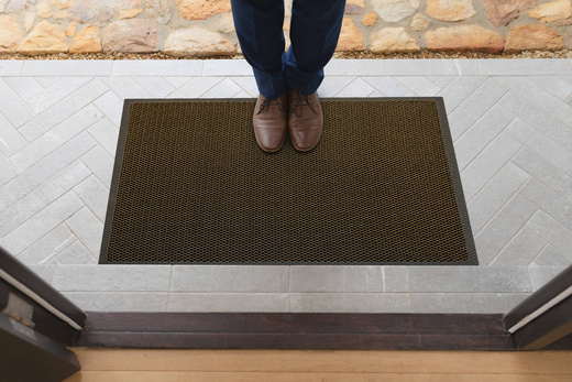 Wycieraczka 3D Hybryda Brown Brąz