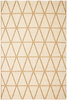 Dywan Płasko Tkany Natura PT 1994/10 Romby Trójkąty Beż