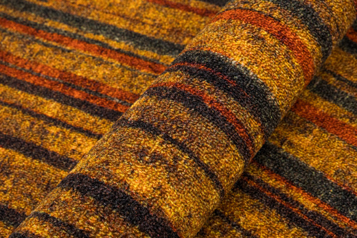 Antypoślizgowy Okrągły Dywan Fusion 14 Wielobarwny Paski