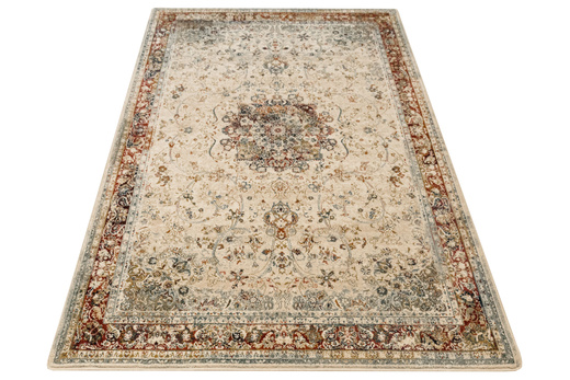 Wełniany Dywan Dywilan Omega Kordoba Koniak Ornament