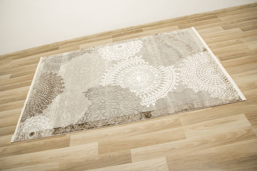 Dywan Oriental 4475 grey/vizon Beż Krem Rozety
