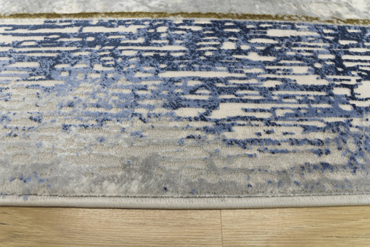 Dywan Verano C469A m grey/cream Niebieski Szary Krem Beż Dwupoziomowy