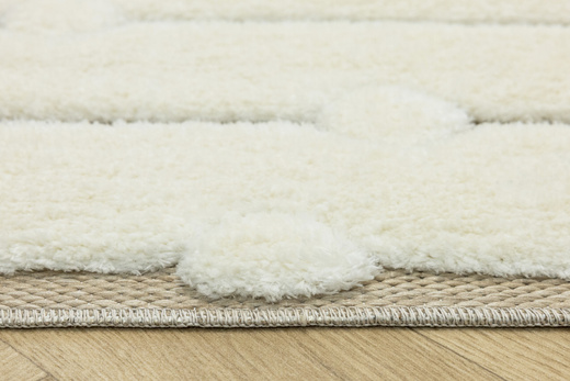 Dywan Shaggy Lula Soft IM49A Krem Beż Kropki