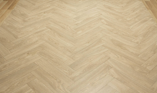 Wykładzina PCV Feelings Laurel Oak 116M Beż Brąz Parkiet Jodełka szerokość 3 m