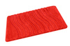 Dywanik Łazienkowy Antypoślizgowy Sara Red Czerwony Fale