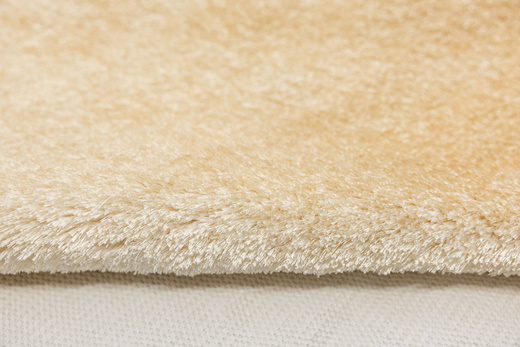 Dywan Okrągły Shaggy Antypoślizgowy Malmo Beż