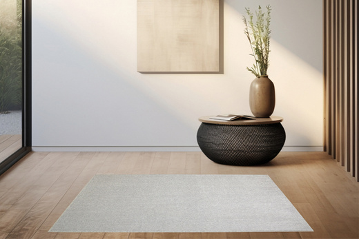 Wykładzina Sundae 81 Szaro srebrzysta szerokość 4 m