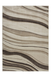 Dywan Felix 9314A l.beige/d.beig Lśniący Marmur Krem Beż Fale