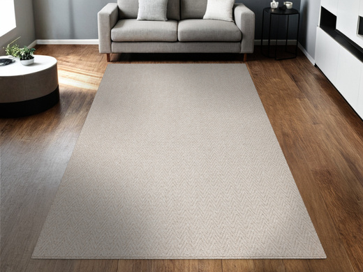 Dywan Pętelkowy Havanna 5114 Beż Krem Melanż Gruby Splot Jodełka