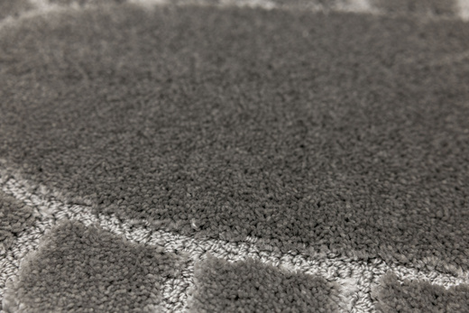 Dywanik Łazienkowy Antypoślizgowy Ocean Grey Szary Owalny