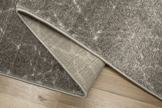 Chodnik Loris G250A D.Grey Szary Krem Przecierane Linie szerokość 70 cm