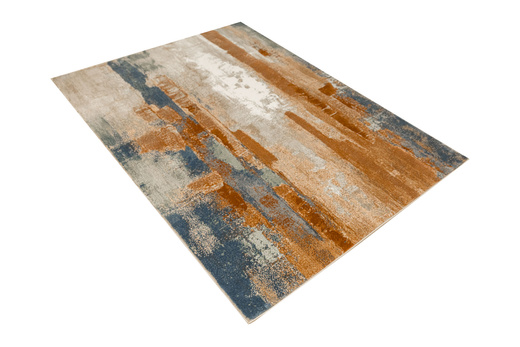 Dywan Argent 16434 O10 Orange Niebieski Pomarańczowy Tynk