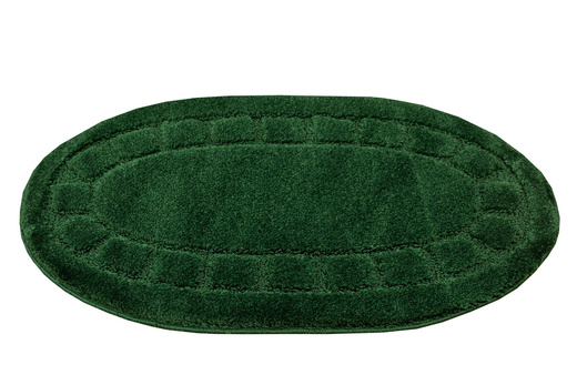 Dywanik Łazienkowy Antypoślizgowy Ocean Butelkowa Zieleń Owalny