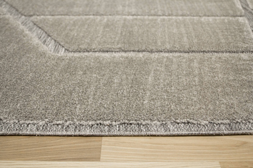 Dywan Shaggy Lula Soft IM89A L.Grey/L.Grey Szary Geometryczny Trójkąty