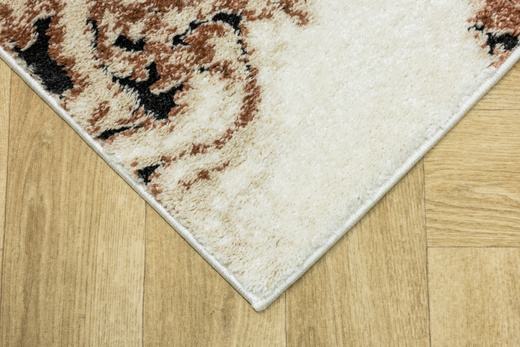 Dywan Bosa K421A cream/somon Kremowy Miedziany Marmur