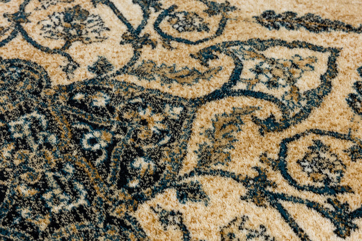 Wełniany Dywan Isfahan Brenda Jasny Beż Ornament