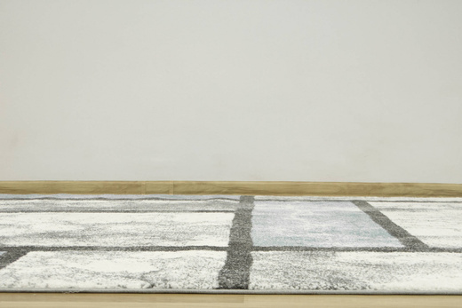 Dywan Lima 9553A cream/blue imitacja marmuru