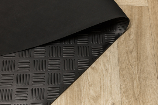 Wycieraczka Guma w Rolce Ryfel Czarna Mata szerokość 150 cm