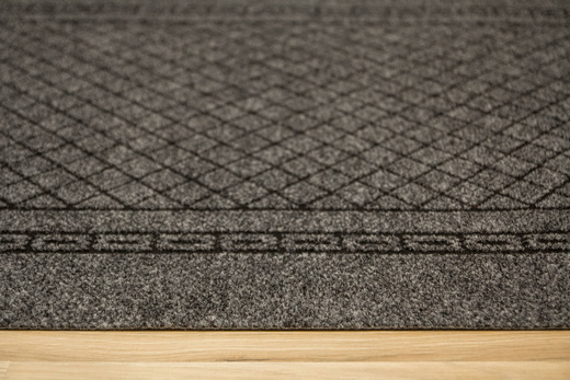 Podgumowany Chodnik Wycieraczka Way 402 Szary szerokość 120 cm