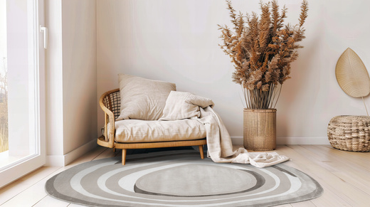 Dywan Selena GS006A Cream/Beige Szary Beżowy Krem Ksztalt