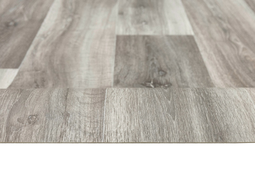 Wykładzina PCV Tex-Style Lime Oak 976M Deski Szary Beż szerokość 1 m
