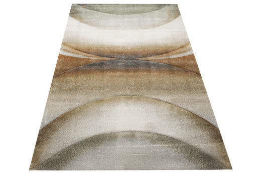Dywan Agent 40400/610 Multi Krem Miedź Oliwka Półkola