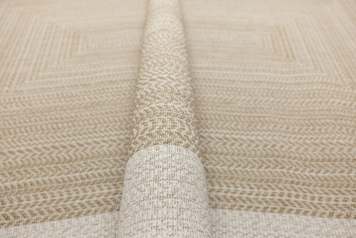 Dywan Dwustronny Sznurkowy Brussels 205830/10820 Jute Outdoor Ramki Beż Krem
