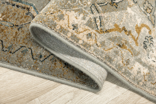 Wełniany Dywan Dywilan Omega Abbas Koniak Ornament