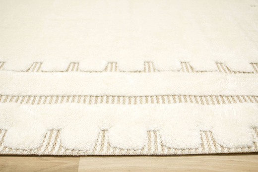 Dywan Shaggy Lula Soft IM41A Krem Beż Ramka