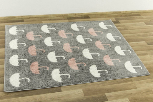 Dywan Shaggy Slim 9998 grey/multi parasolki