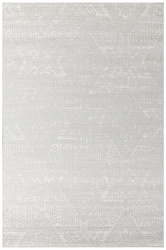 Dywan Sznurkowy Haga 04196A cream/l.grey Szary Krem Ornament Romby Outdoor