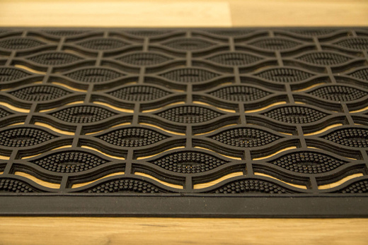 Wycieraczka Gumowa Ażurowa Karo Łezka