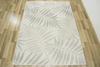 Dywan Sznurkowy Berg 28337/64 Liście Palm Szary Kremowy
