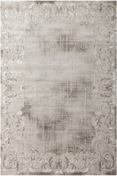 Dywan Nantes NT211A Vizon/Vizon Szarobeżowy Krem Ornament