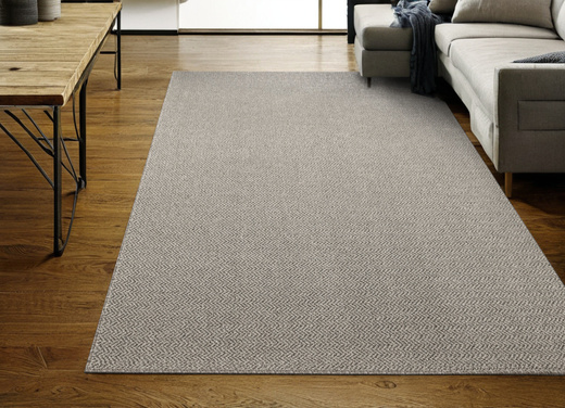 Dywan Monza-Special 177 Beż Krem Szary Jodełka Zygzaki Filc