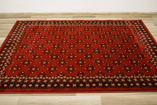 Dywan Ornamentowy Afgan 3099A red/black Czerwony Czarny