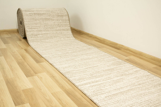 Dwustronny Sznurkowy Chodnik Brussels 205583/10610 Linen Krem Beż szerokość 120 cm