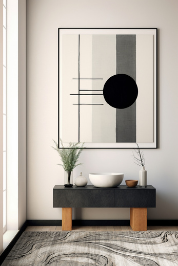 Dywan Matara P176A m.grey/sp.antr Szary Fale