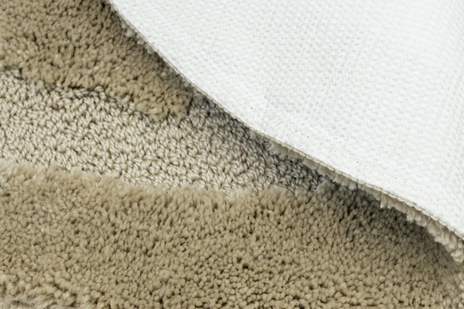 Dywanik Okrągły Łazienkowy Antypoślizgowy Ocean Light Beige Jasny Beż