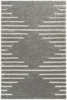 Dywan Shaggy Lula Soft IM43A CNFG4 Cream/Grey Szary Geometryczny Romby Kreski