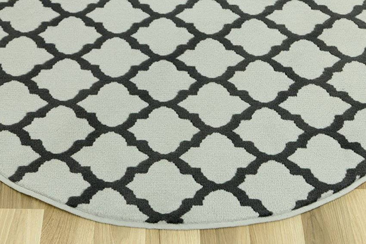 Okrągły Dywan Luna 503402/89942 koniczyna