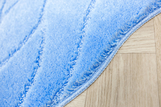 Dywanik Łazienkowy Antypoślizgowy Honey Light Blue Błękitny