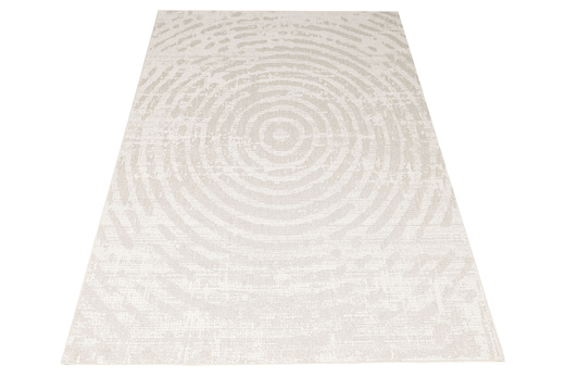 Dywan Sznurkowy Haga 04787A vizon/cream Beż Krem Okręgi Outdoor