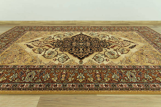 Wełniany Dywan Isfahan leyla bursztyn