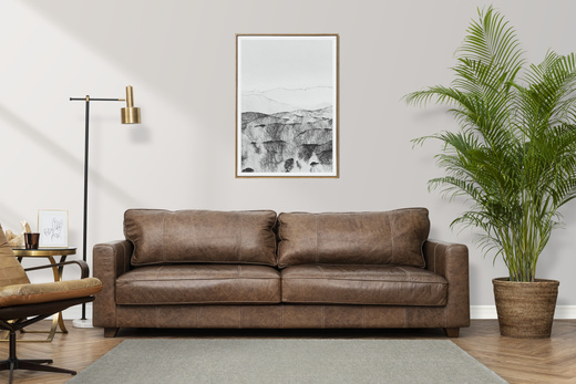 Wykładzina Luksusowa Shaggy Silky 72 Srebrzysty Szary szerokość 4 m