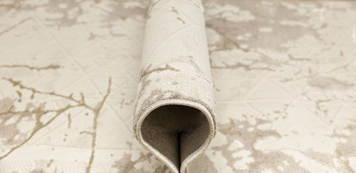 Chodnik Allora Plus B919A cream/cream Marmur Trójkąty Beż Krem Złoto szerokość 70 cm