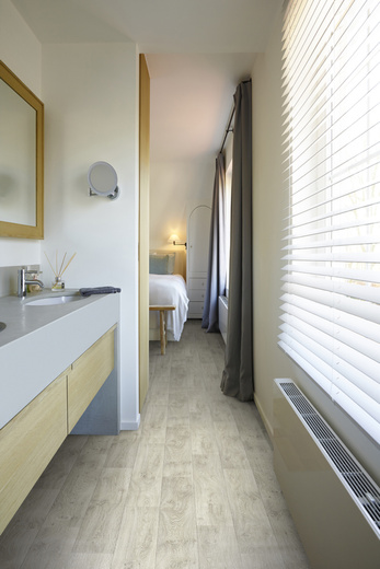 Wykładzina PCV Olympic Akron 10 Szare Deski szerokość 2,5 m