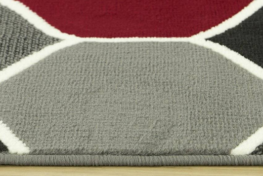 Dywan LUNA 503833/51915 grey/red