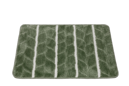 Komplet 3-częściowy Łazienkowy Fano Green Paski Zielony